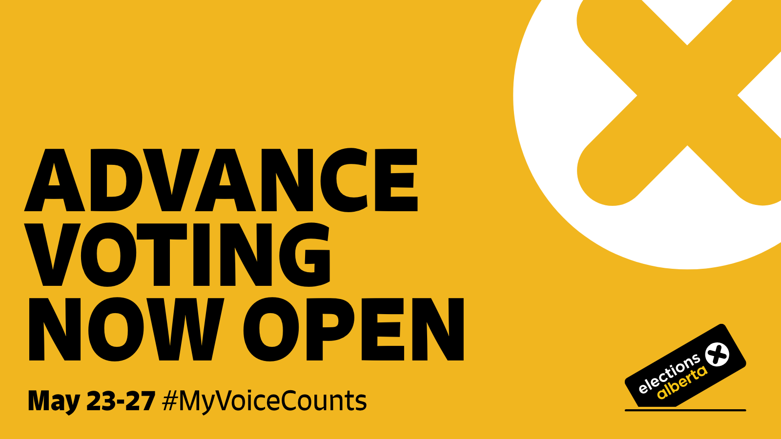 Advance Voting Locations Now Open Elections Alberta